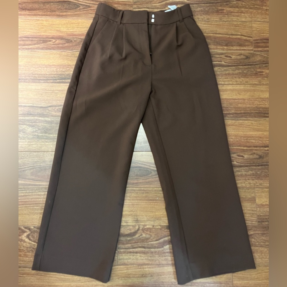 Abercrombie Sloan Tailored Pants in Brown Size 27